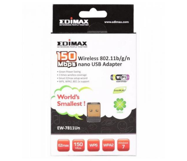Edimax EW-7811Un V2 nano (802.11b/g/n 150Mb/s) - 60376 - zdjęcie 4